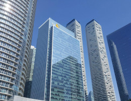 Toronto downtown skyscrapers